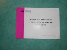 Notice réparation frein