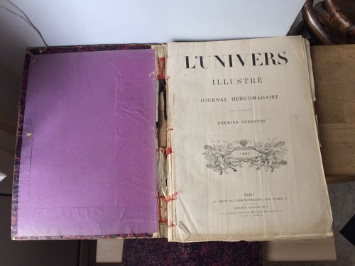 Reliure univers illustré - reliure, l’univers