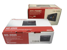 (1563) Pioneer AVIC-F500BT GPS Porte Système Avec ND-G500 Amplificateur
