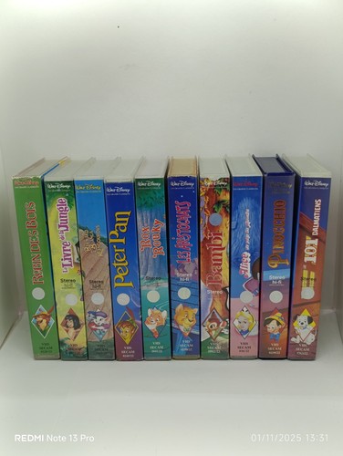 Lot vhs walt disney - 10,
