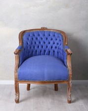 Fauteuil baroque accoudoirs - baroque, de