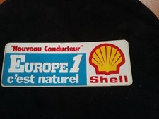Autocollant SHELL EUROPE 1