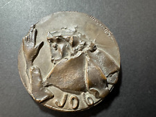 Magnifique médaille en bronze de Gualtiero Busato, La bible, "Job"-Ref 74