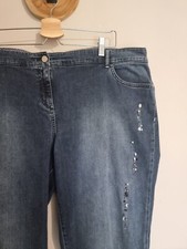 ELENA MIRO : JEANS À STRASS T54