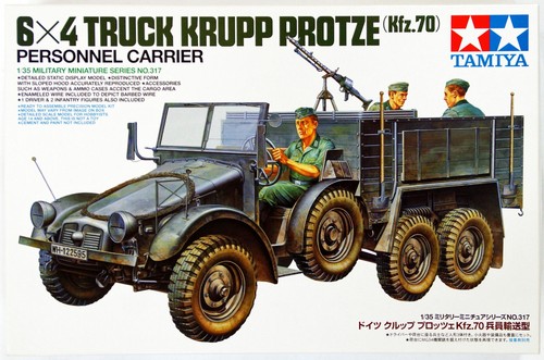 Tamiya 35317 6x4 truck krupp - 6x4,