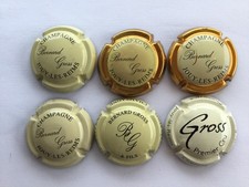 Capsule de Champagne Gross Bernard p 229 Lot de 6 (rayure sur 1)