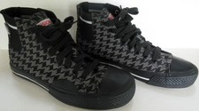 Skateshoes VISION STREET WEAR Canvas Hi Top houndstooth vintage - homme 40