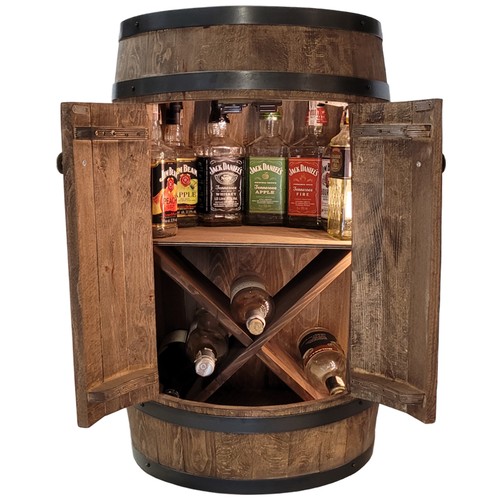 Baril bois avec porte - baril,