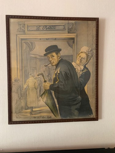 Affiche ancienne originale - affiche,