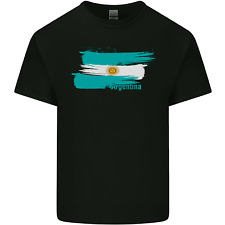 T-Shirt Distressé D'Argentine Pour Enfants Garçons Filles