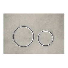 SIGMA21 EFFET CIMENT PLAQUE DE COMMANDE POUR CASSETTE GEBERIT