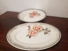 2 Plats Faïence de Digoin ODILE