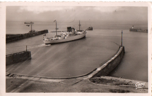 Carte postale dieppe - carte,