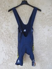 Combi Cuissard cycliste FESTINA vintage VIRENQUE vintage bleu short Sibille S