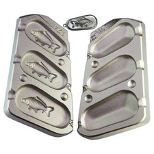 MOULE A PLOMBS MEDAILLON CARPE