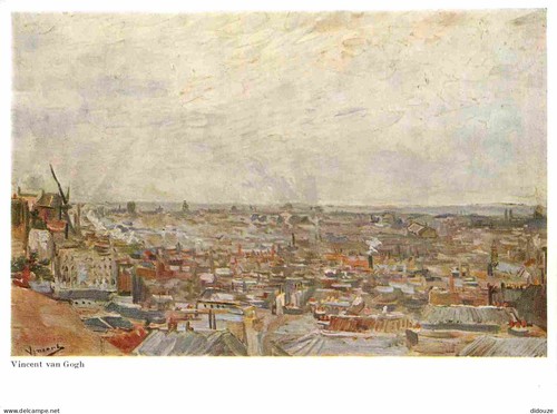 Carte postale art peinture - -,