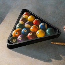 Billard Triangle Rack 2 1/4 Boules de Piscine Triangle Rack Piscine Trépied