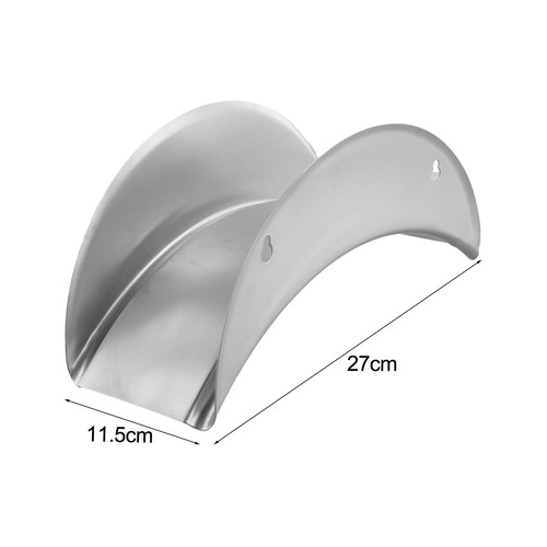 Support tuyau mural compact - de,
