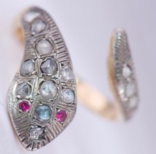 Antique Empire 14k or Diamant