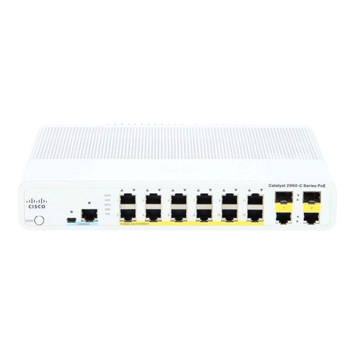 Cisco c2960c 12pc l - cisco, ws-c2960c-12pc-l