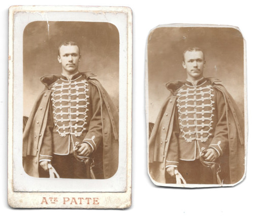 Jeune hussard militaria - hussard, 1880