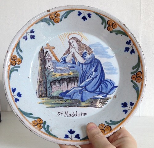 Superbe assiette faience - superbe,
