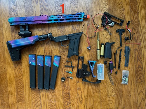 Airsoft lot rifles - rifles,, 1