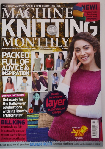 Machine knitting monthly - knitting,