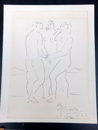 Picasso après les trois - d'aprÈs,