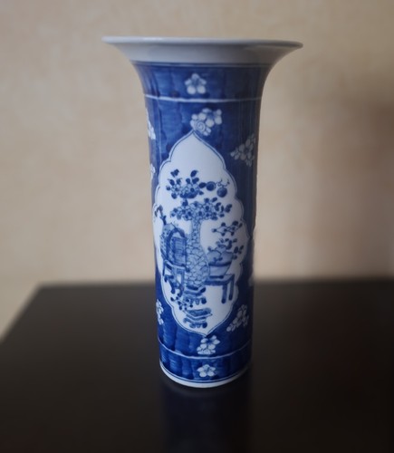 Vase chine blanc - vase, qing