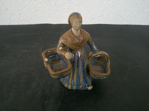 Saliere ceramique art deco - en,
