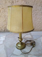 Lampe ancienne/vintage sur pied en laiton
