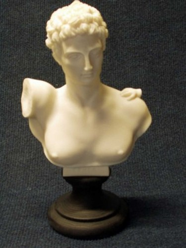 Buste hermes figurine haute - hermes, de