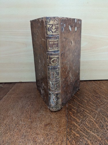 Livre ancien abbé raynal - livre, l'