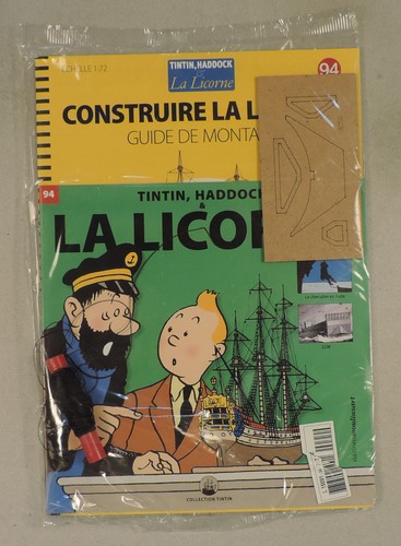 Tintin construire licorne - tintin,