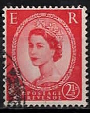 1952. Grande-Bretagne. La Reine Elizabeth II. N°266.