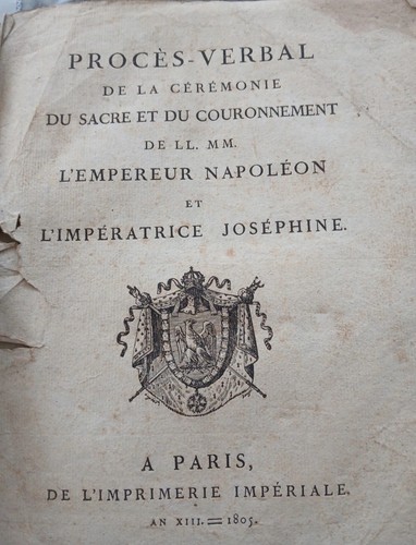 Rare document napoléon 1er - document,