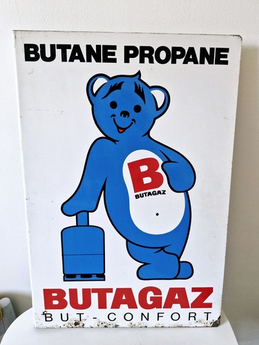 Enseigne publicitaire tôle - enseigne,
