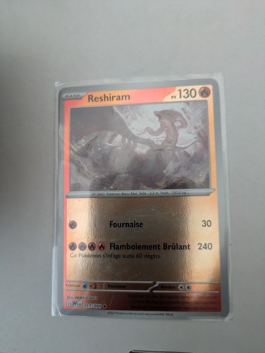 Carte pokemon reshiram 017 - carte,