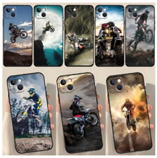 Dirt Bike Moto Cross Motorcycle Coque Cover Case For Iphone 16 Pro Max 15 14 13