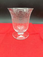 Vase en cristal de Baccarat modèle Michelangelo Michel-Ange signé Art Déco L5