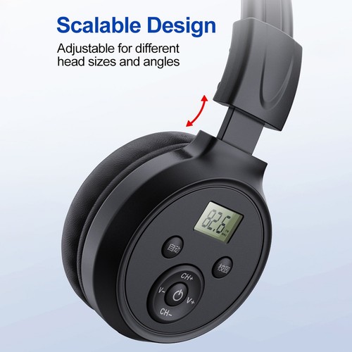 Casque radio rechargeable - casque,