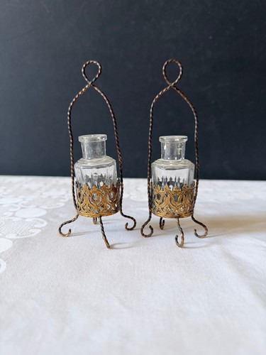 Paire flacons anciens - paire, en
