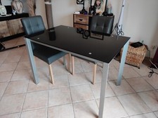 table ou bureau - Alu et verre