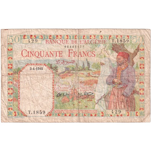 Algérie francs - 50,