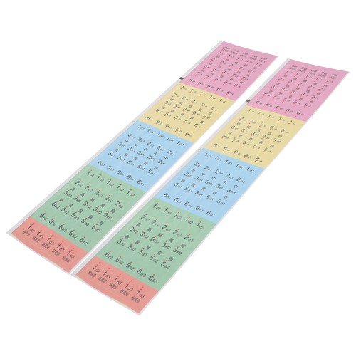Lot autocollants simples - de, 2