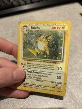 Carte Pokémon Raichu Holo