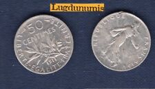 50 Centimes Semeuse 1911 TB TTB  argent - III République, 1871-1940