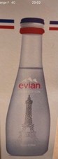 bouteille collection evian paris edition Tour Eiffel