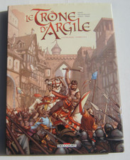 TRONE D'ARGILE . L'INTEGRALE Tomes 1 à 4 . THEO , JARRY , RICHEMOND  EO DELCOURT
